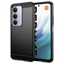 Силиконов калъф / гръб / кейс за Xiaomi Redmi 15 - черен / carbon