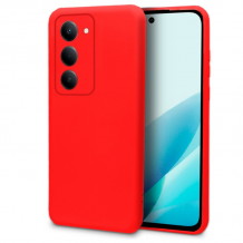 Силиконов калъф / кейс / Nano TPU за Xiaomi Redmi 15 - червен гръб със защита за камерата