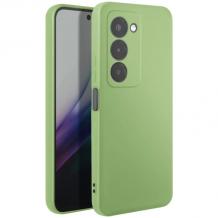 Силиконов калъф / кейс / Nano TPU за Xiaomi Redmi 15 - зелен гръб със защита за камерата