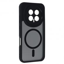 Луксозен гръб / кейс / Matte Case с безжично зареждане MagSafe за Honor Magic 8 Pro - черен
