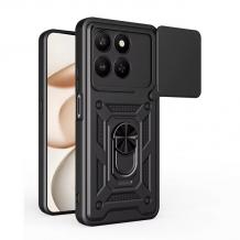 Удароустойчив кейс TPU Case Magnetic Finger Ring Car Holder за Honor 400 Smart / Honor X7d