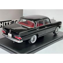 Метална кола Mercedes 220 (W111) black 1959 - WHITE BOX 1:24