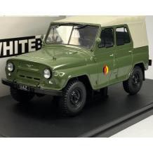 Метална кола UAZ 469 -1975 WHITE BOX 1:24