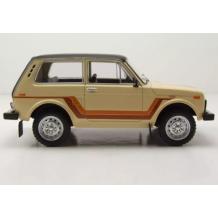 Метална кола Lada Niva 5000 Beige 1980 - WHITE BOX 1:24