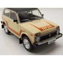 Метална кола Lada Niva 5000 Beige 1980 - WHITE BOX 1:24
