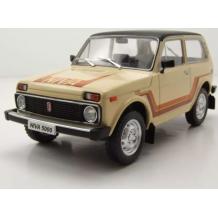 Метална кола Lada Niva 5000 Beige 1980 - WHITE BOX 1:24