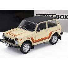 Метална кола Lada Niva 5000 Beige 1980 - WHITE BOX 1:24