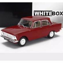 Метална кола Москвич / Moskvitch 408 - 1966 WHITE BOX 1:24