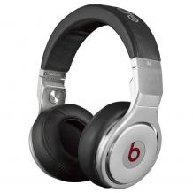 Оригинални стерео слушалки с микрофон и управление на звука Beats by Dre Pro Over Ear за iPhone, iPod и iPad - черен