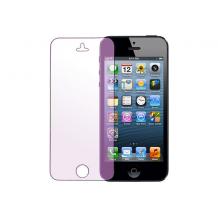 Луксозен скрийн протектор / Luxury matte screen protector / за Apple iPhone 5 / 5S - матиран / лилав 2pcs
