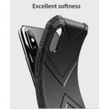 Силиконов калъф / гръб / TPU Hybrid за Samsung Galaxy S10e - черен / Immortal