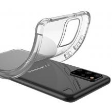 Ултра тънък силиконов калъф / гръб / TPU Ultra Thin за Samsung Galaxy S20 Plus - прозрачен