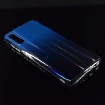 Силиконов калъф / гръб / TPU Rainbow за Huawei P30 Pro - преливащ / синьо