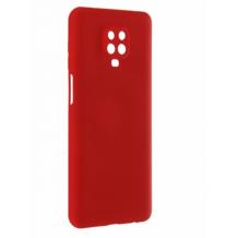 Силиконов калъф / гръб / TPU за Xiaomi Redmi Note 9S / Note 9 Pro - червен