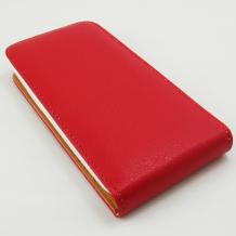 Кожен калъф Flip тефтер Flexi за LG G Flex 2 F510 - червен