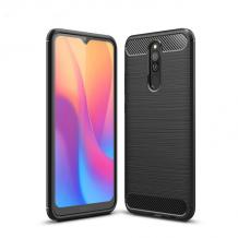 Силиконов калъф / гръб / TPU за OnePlus 7 Pro - черен / carbon