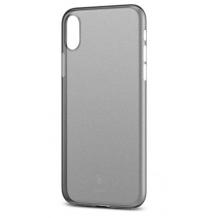 Луксозен гръб Baseus Wing Case за Apple iPhone X - сив