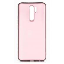 Силиконов калъф / гръб / TPU за Xiaomi Redmi 9 - Rose Gold / мат