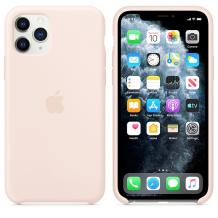 Оригинален гръб Silicone Cover за Apple iPhone 11 Pro 5.8" - светло розов