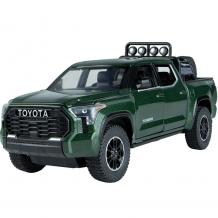 Метален джип с отварящи се врати капаци светлини и звуци Toyota Tundra Pickup 1:24