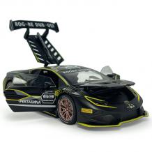 Метална кола с отварящи се врати капаци светлини и звуци Lamborghini Huracan ST EVO 1:32