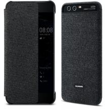 Оригинален калъф Smart View Cover за Huawei P10 - черен