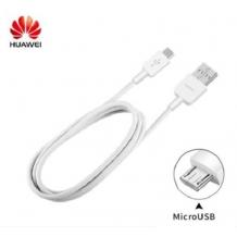 Оригинален Micro USB 2.0 кабел за зареждане и пренос на данни за Huawei Honor 20 Lite - бял