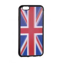 Силиконов калъф / гръб / TPU за Apple iPhone 6 / iPhone 6S - 3D / British Flag