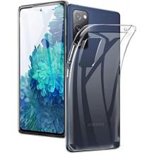 Силиконов калъф / гръб / TPU Ultra Thin за Samsung Galaxy S20 FE - прозрачен