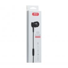 Стерео слушалки XO S25 / handsfree / 3.5mm - черни