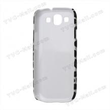 Заден предпазен твърд гръб за Samsung Galaxy S3 I9300 / SIII I9300 - леопард / имитиращ кожа