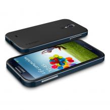 Оригинален силиконов гръб SGP Neo Hybrid за Samsung Galaxy S4 i9500 / Samsung S4 i9505 - черен с черен твърд кант