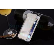 Страничен флип калъф Clear View Cover за Samsung Galaxy S6 G920 - бял