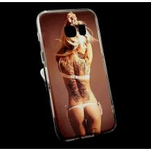 Силиконов калъф / гръб / TPU за Samsung Galaxy S6 G920 - момиче с татуси