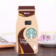 Силиконов калъф / гръб / TPU 3D за Samsung Galaxy S7 G930 - Starbucks / Frappuccino