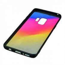 Силиконов калъф / гръб / TPU за Samsung Galaxy S9 G960 - многоцветен / Дъга 1