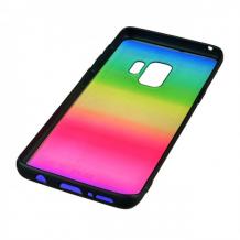 Силиконов калъф / гръб / TPU за Samsung Galaxy S9 G960 - многоцветен / Дъга 3