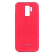 Силиконов калъф / гръб / TPU MOLAN CANO Jelly Case за Samsung Galaxy S9 G960 - розов / брокат