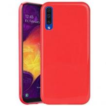 Силиконов калъф / гръб / TPU NORDIC Jelly Case за Samsung Galaxy S10 - червен