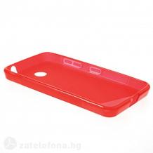 Силиконов калъф / гръб / TPU S-Line за Nokia Lumia 630 - червен
