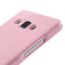 Силиконов калъф / гръб / TPU за Samsung Galaxy A5 SM-A500F / Samsung A5 - розов / гланц