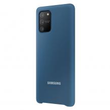 Оригинален гръб Silicone Cover за Samsung Galaxy S20 Plus - тъмно син