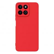 Силиконов калъф / кейс / Nano TPU за Honor 200 Smart - червен гръб със защита за камерата