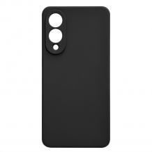 Силиконов калъф / гръб / TPU кейс за Samsung Galaxy S25 Edge - черен гръб със защита за камерата