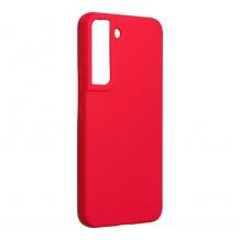 Силиконов калъф / гръб / TPU за Samsung Galaxy S22 5G - червен