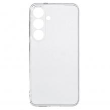 Силиконов калъф / гръб / TPU кейс за Samsung S26 FE - прозрачен гръб със защита за камерата
