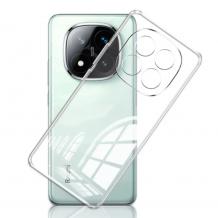 Силиконов калъф / гръб / TPU кейс 2mm за Honor Magic 7 Lite - прозрачен гръб със защита за камерата