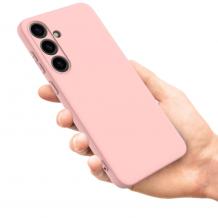 Силиконов калъф / кейс / Nano TPU за Xiaomi Redmi 15 - светло розов гръб със защита за камерата