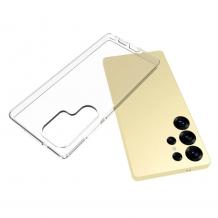 Силиконов калъф / гръб / TPU кейс за Samsung Galaxy S25 Ultra - прозрачен