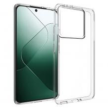 Силиконов калъф / гръб / TPU кейс за Xiaomi Redmi Note 14 5G - прозрачен / мат